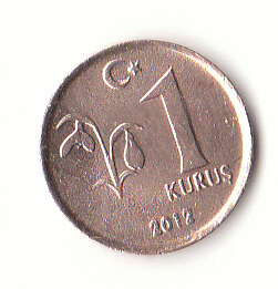  1 Kurus Türkei 2012 (B181)   