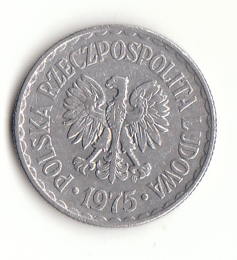  1 Zloty Polen 1975 (H292)   