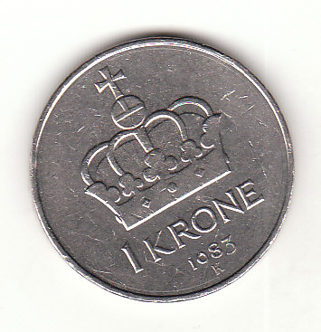  1 Krone Norwegen 1983  (B305)   