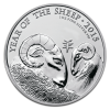  Großbritannien 2015 JAHR DES SCHAFES 1 oz Silber   