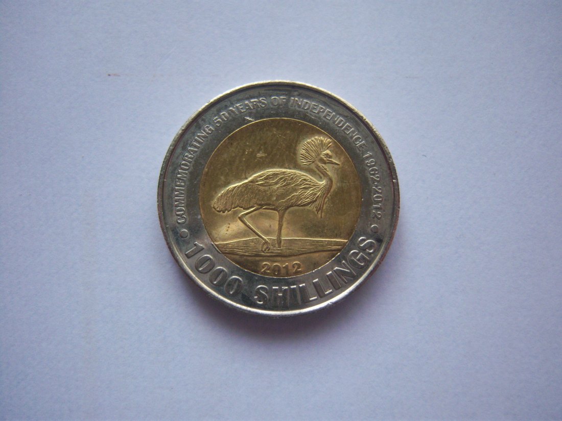  Uganda, 1000 Shillings 2012   