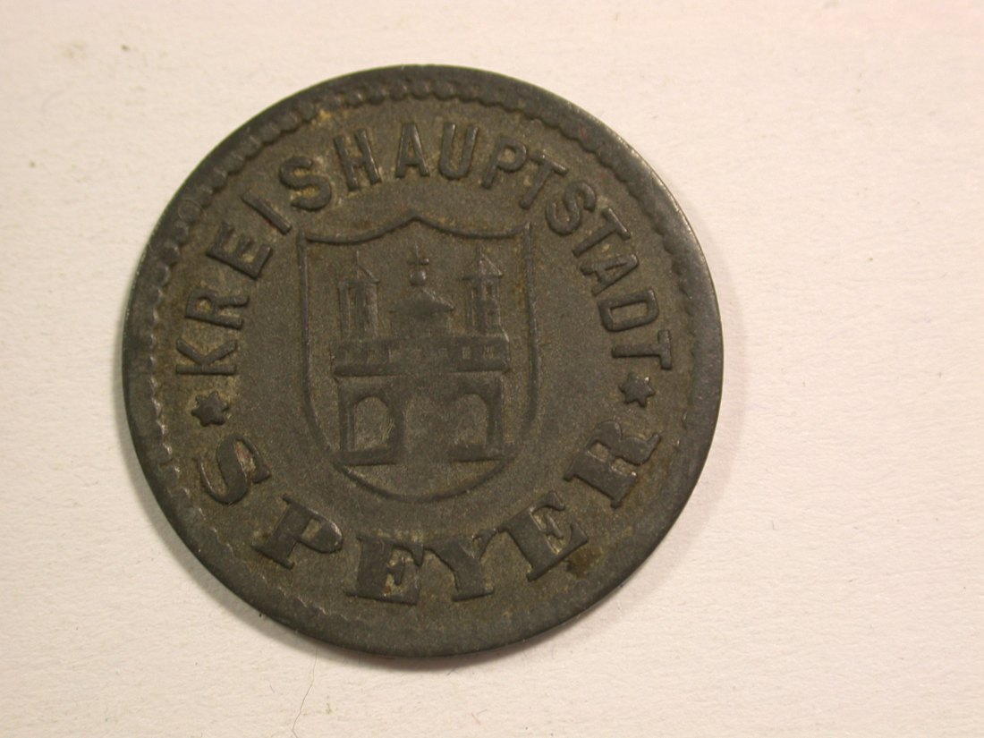  15108 Speyer 10 Pfennig 1917 in Zk. ss+  Orginalbilder   