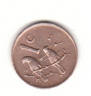  1 Cent Süd-Afrika 1974  (B598)   