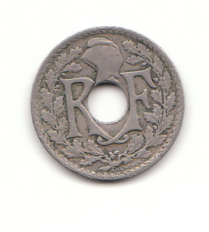  5 Centimes Frankreich 1918 (B658)   