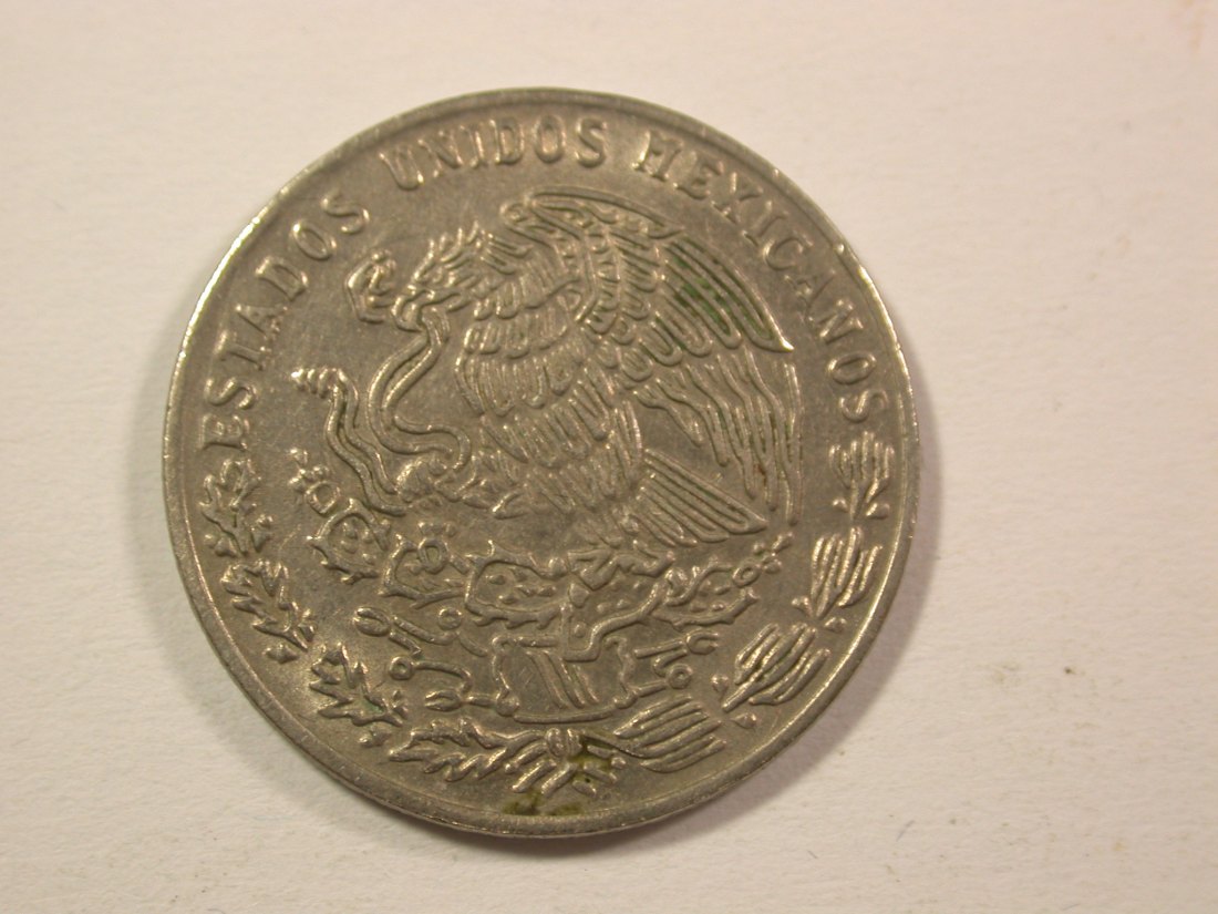  15005 Mexico  20 Centavos 1975 in ss+ Orginalbilder   