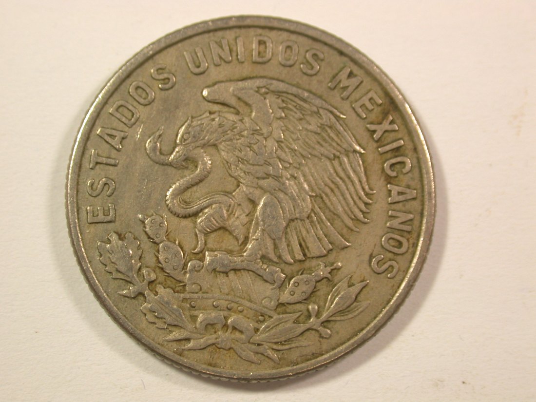  15005 Mexico  50 Centavos 1965 in ss Orginalbilder   