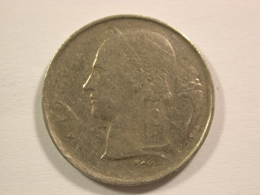  15006 Belgien 1 Franc 1958  Orginalbilder   