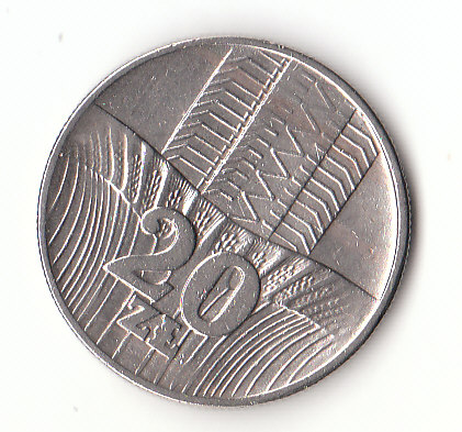  20 Zloty Polen 1976 (B697)   