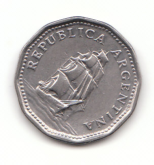  5 Pesos Argentinien 1962 (B127)   