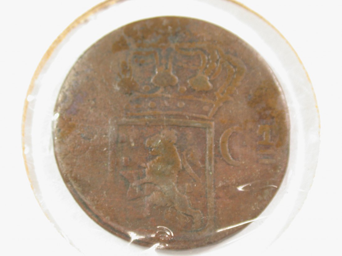  15111 Niederländisch Indien 1 Cent 1837 V !! in f.schön Orginalbilder   