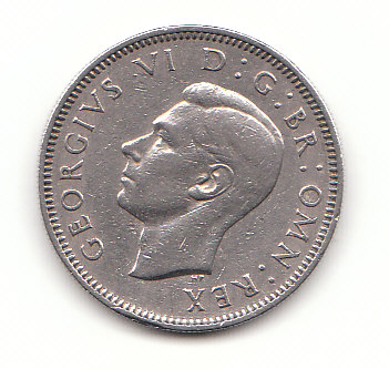  1 Shilling  Großbritannien 1950 (F213)   