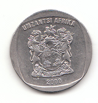  2 Rand  Süd-Afrika 2000 (F257)   