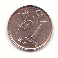  1 Kurus Türkei 2010 (B705)   