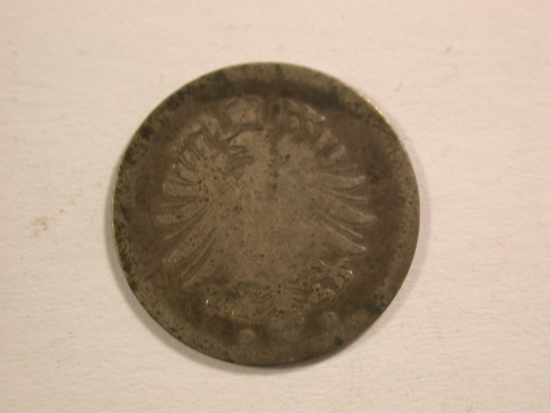 15013 KR  20 Pfennig 1875 D in schön Silber  Orginalbilder   