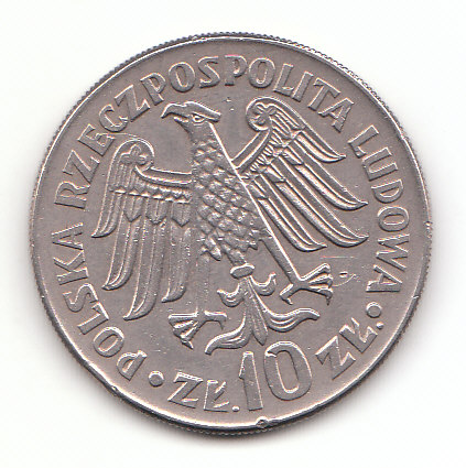  10 Zlotych 1964 600 Jahre Universität Kraukau (G915)   