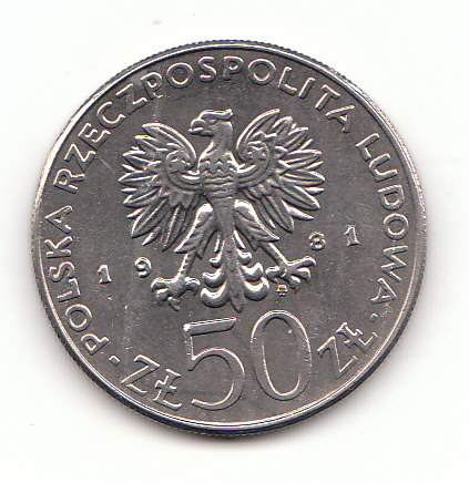 50 Zlotych 1981 Ladislaus I Hermann Herzog von Polen  (F992)   