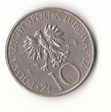  10 Zlotych 1976 Adam Mickiewicz  (G148)   