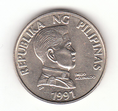  5 Piso Philippinen 1991 ( B811)   