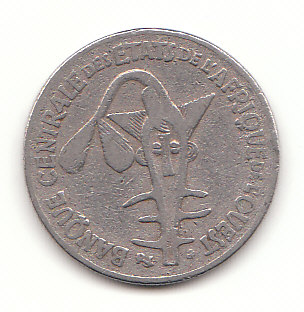  50 francs Westafrika 1989  (B829)   