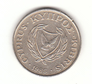  5 Mils Zypern 1985 (B839)   