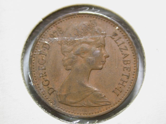  A106 Großbritannien  1 Penny 1978 in vz-st   Orginalbilder   