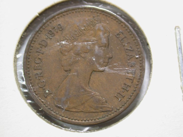  A106 Großbritannien  1 Penny 1979 in vz   Orginalbilder   