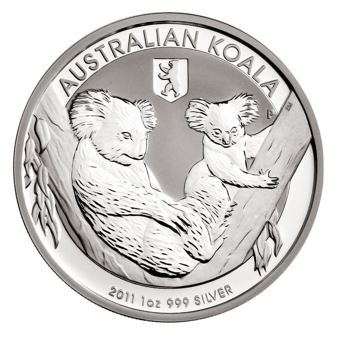  AUSTRALIEN 2011 KOALA PRIVY BERLIN 1 $ Silber st   
