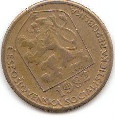 Tschechoslowakei (C016)b. 20 Heller 1982 siehe scan