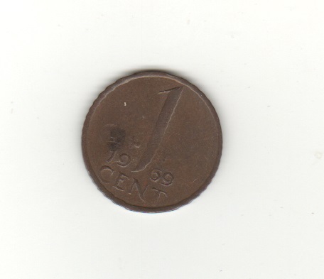  Niederlande 1 Cent 1969   