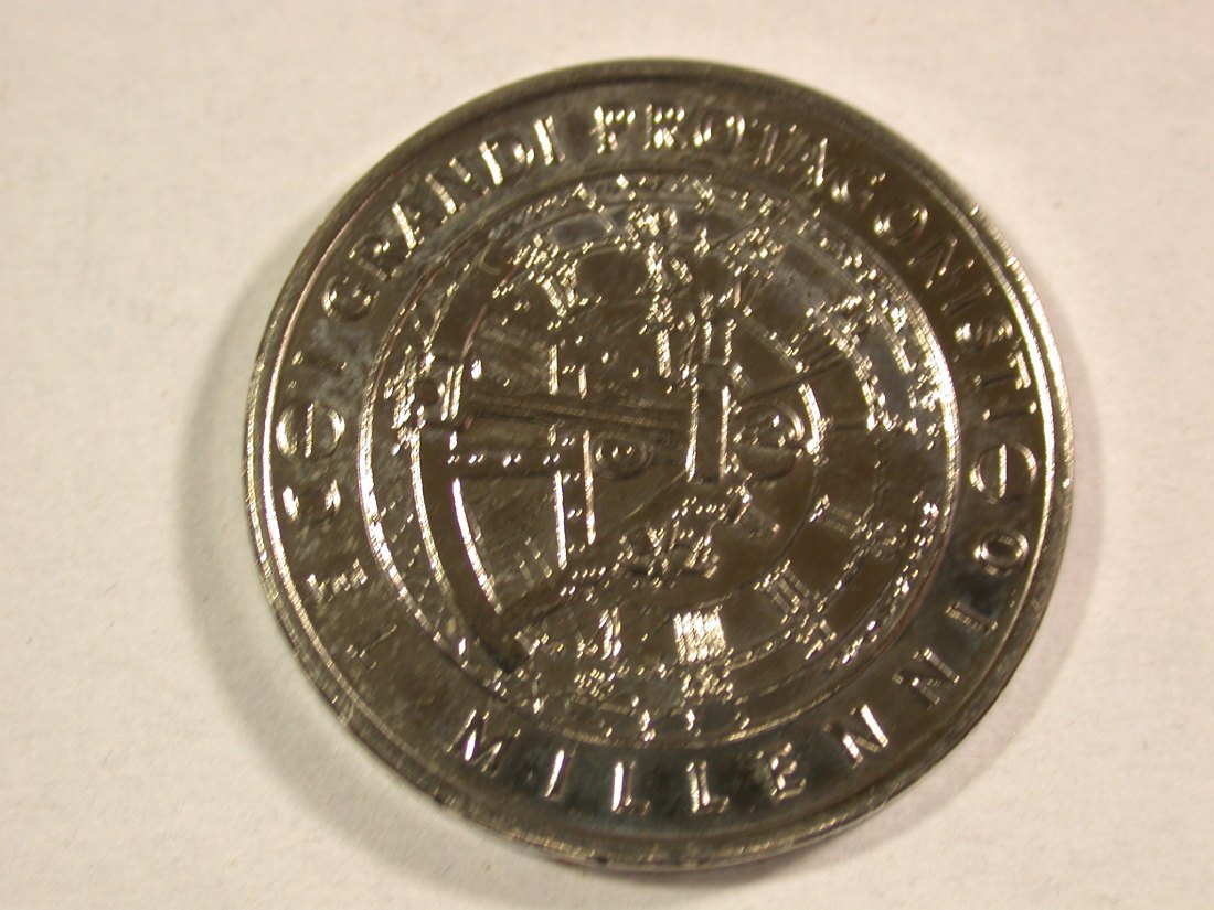  A112 Österreich Sigmund Freud Medaille 28 mm/ 8,2 Gramm anschauen  Orginalbilder   