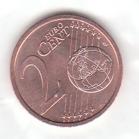Deutschland (A331)b. 2 Cent 2007 d siehe scan /uncir.