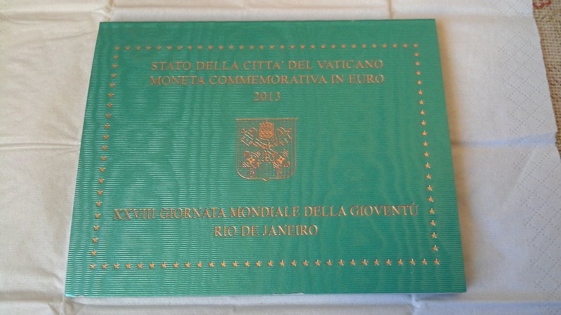  2 Euro Vatikan 2013 (Weltjugendtag)(K445)   