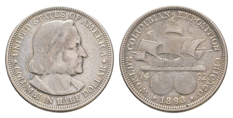  USA, 1 Kleinmünze 1893   