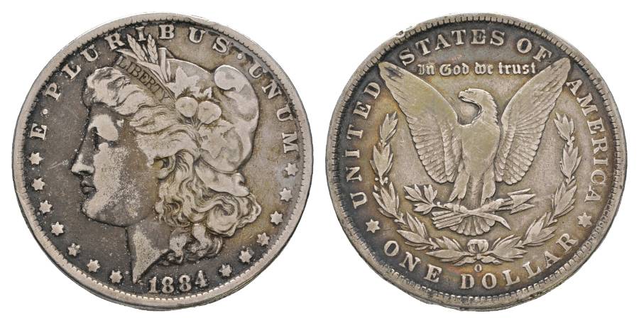  USA, 1 Münze 1884   