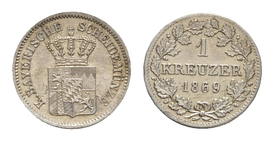  Altdeutschland, Kleinmünze 1869   