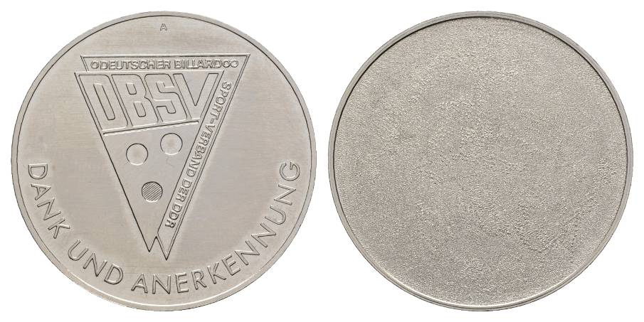  DDR, Medaille DBSV, Cu-Ni   