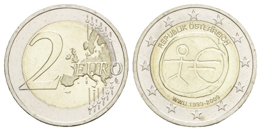  Österreich WWU, 2 Euro 2009   