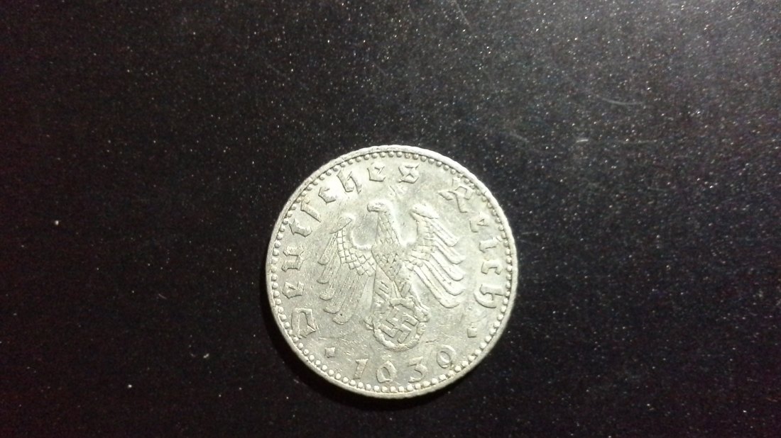  50 Reichspfennig Deutsches Reich 1939 J (k486)   