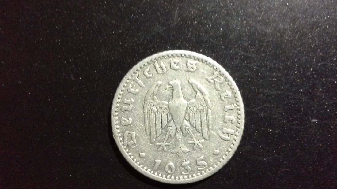  50 Reichspfennig Deutsches Reich 1935 E (k493)   
