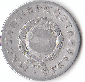Ungarn (C064)b. 1 Forint 1968 siehe scan