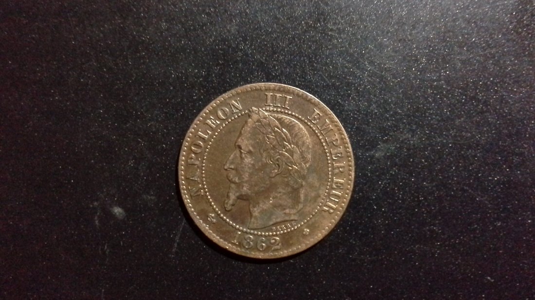  5 Centimes Frankreich 1862 BB(k538)   