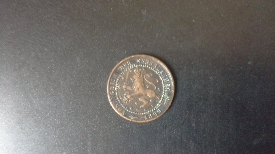 1 Cent Niederlande 1899 (k554)   