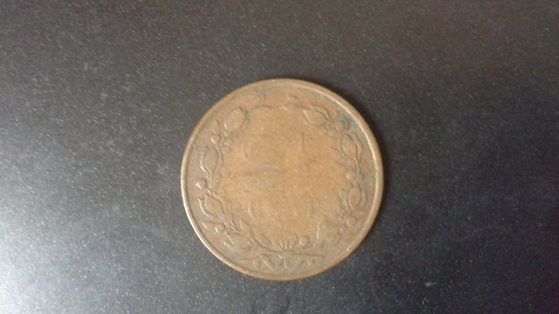  2 1/2 Cent Niederlande 1886 (k557)   