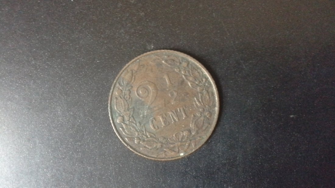  2 1/2 Cent Niederlande 1906 (k562)   