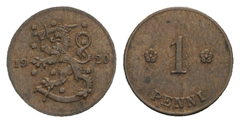  Finnland, 1 Penni 1920   