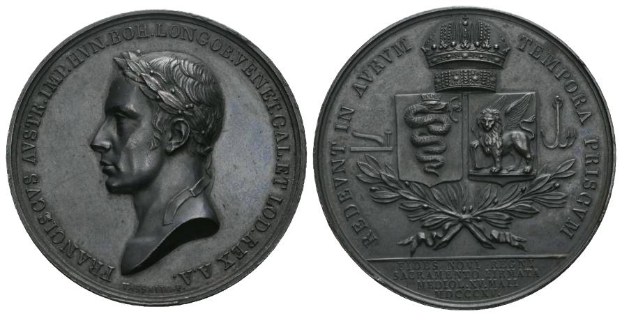  Bronzemedaille 1815, Ø 42,69 mm; 36,64g   