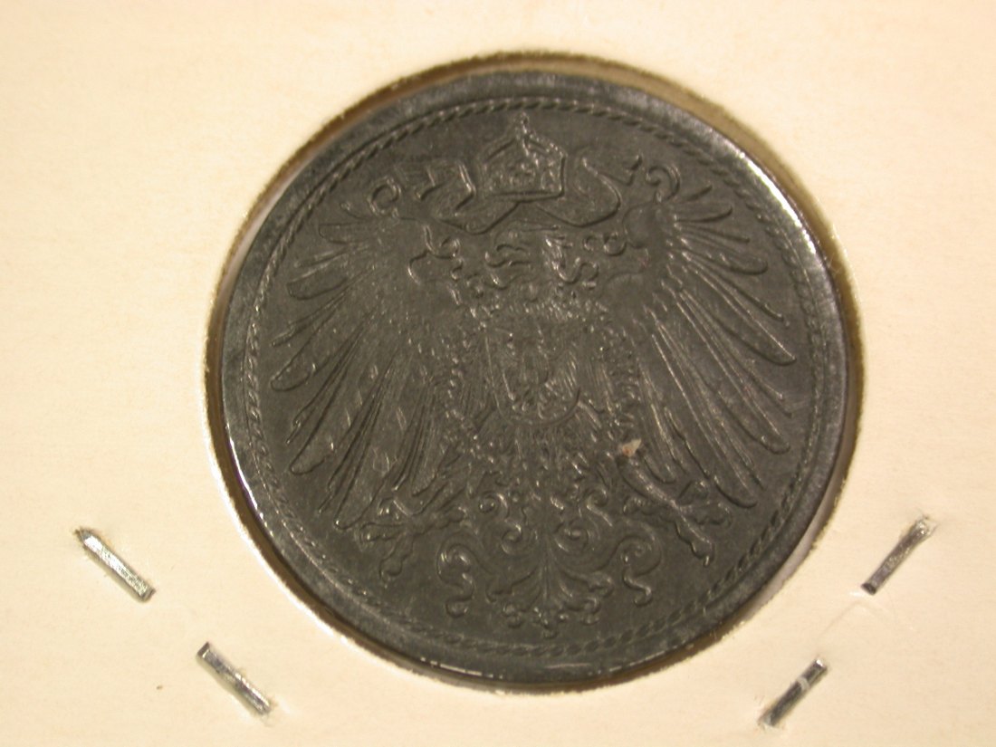  B04 KR  10 Pfennig 1917 Jäger Nr. 299 in Prägefrisch !!!   Orginalbilder   