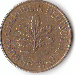 Deutschland (C083)b. 10 Pfennig 1978 G siehe scan