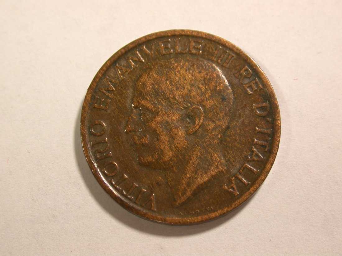  B06 Italien  10 Centesimi 1919 in ss-vz    Orginalbilder   