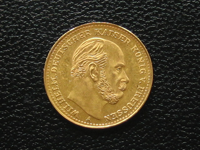  Preussen 5 Mark Gold NP   